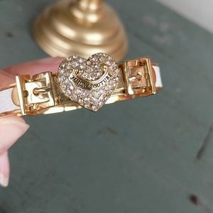 JUICY COUTURE PAVE HEART BRACELET